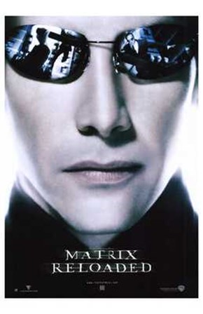 The Matrix Reloaded Neo art print