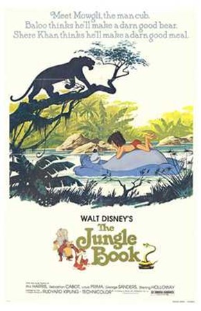 Jungle Book Disney art print
