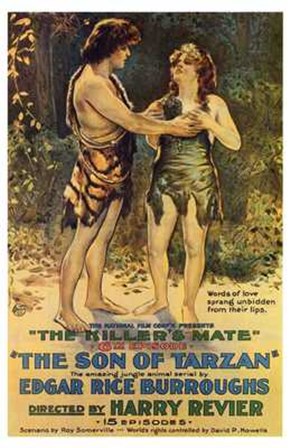 The Son of Tarzan, c.1920 - style B art print