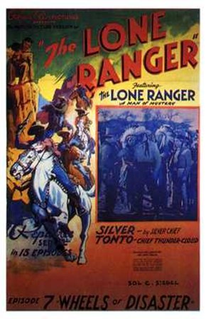 The Lone Ranger - Episode 7 art print