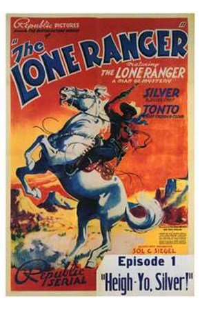 The Lone Ranger - Episode 1 art print