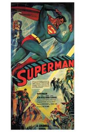 Superman Comic art print