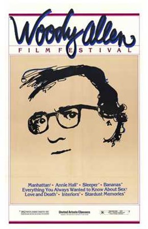 Woody Allen Film Festival art print