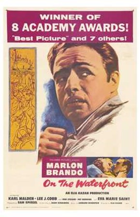 on the Waterfront 8 Academy Awards art print
