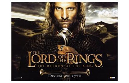 Lord of the Rings: Return of the King Closeup art print