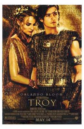 Troy Helen of Troy and Paris art print