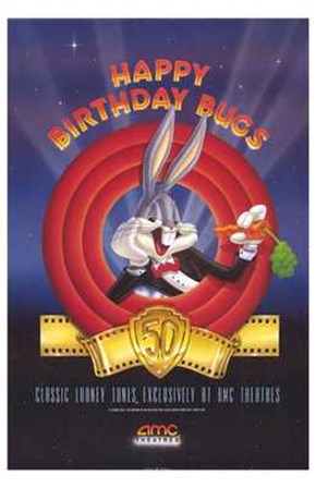 Amc Theatres Bugs Bunny&#39;s 50Th art print