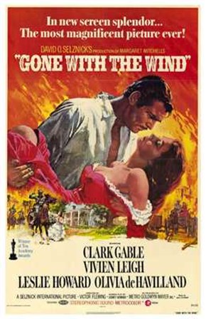Gone with the Wind - In new screen splendor... art print
