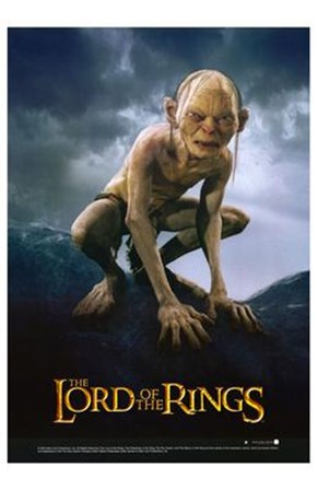 Lord of the Rings: Return of the King Gollum art print