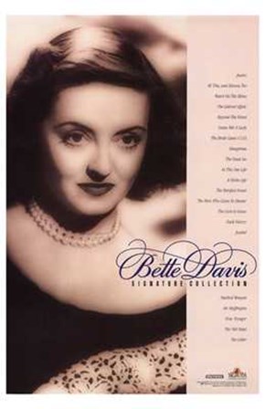 Bette Davis Signature Collection art print