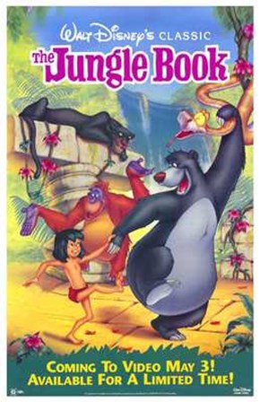 Jungle Book Walt Disney Classic art print