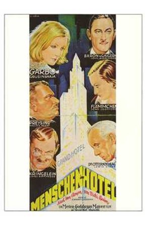 Grand Hotel - Skyscraper art print