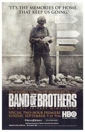 Band of Brothers Memories Keep Us Going art print