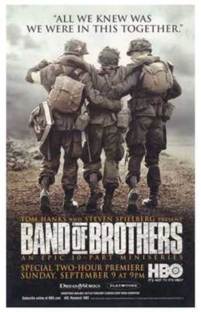 Band of Brothers HBO art print