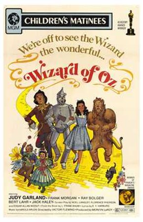 The Wizard of Oz We&#39;re Off to See the Wizard art print