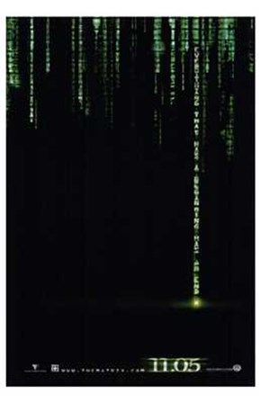 The Matrix Revolutions Code art print