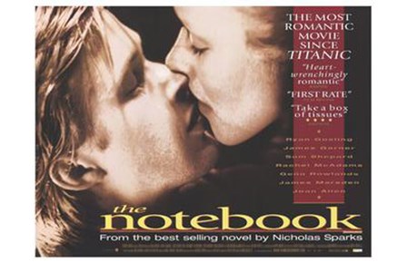 The Notebook Horizontal art print