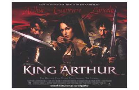 King Arthur Keira Knightley as Guinevere art print