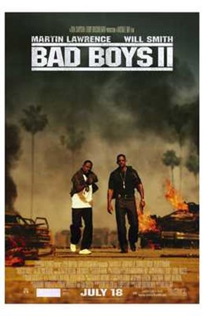 Bad Boys II Movie art print