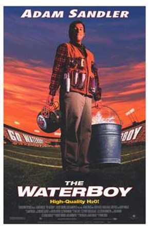 The Waterboy (movie poster) art print