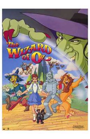 Wizard of Oz (Animated) art print