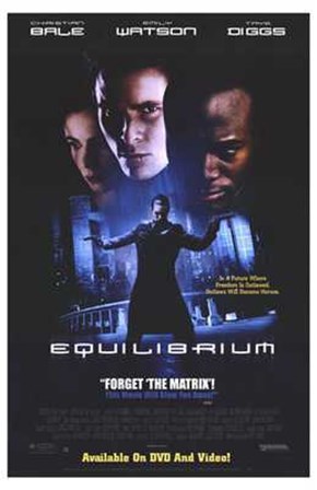 Equilibrium - Forget the Matrix art print
