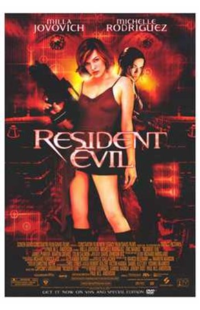 Resident Evil - women standing art print