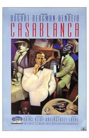 Casablanca Purple art print