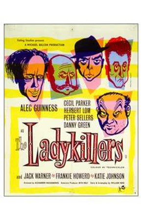 Ladykillers - Alec Guinness art print