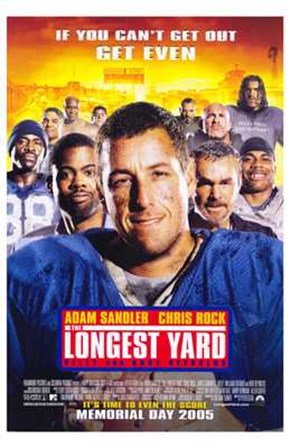 The Longest Yard Adam Sandler art print