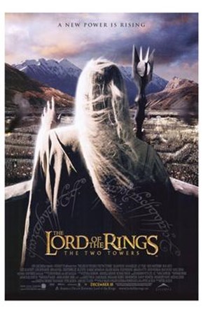 Lord of the Rings: the Two Towers Gandalf the Gray art print