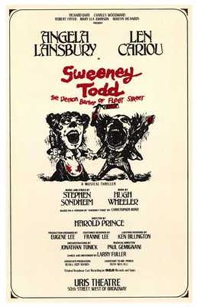 Sweeney Todd (Broadway Musical) art print
