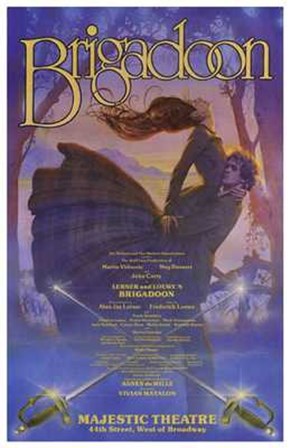 Brigadoon (Broadway Musical) art print