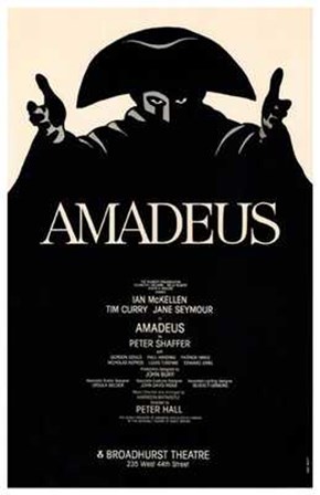 Amadeus (Broadway Play) art print