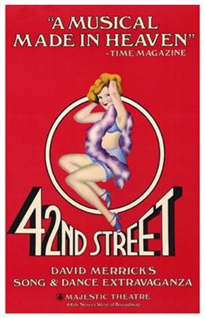 42Nd Street (Broadway Musical) art print