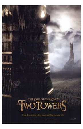 Lord of the Rings Towers art print