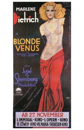 Blonde Venus - posed art print