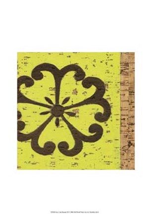 Key Lime Rosette III by Chariklia Zarris art print