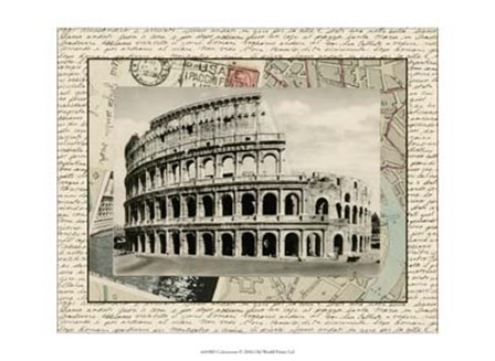 Colosseum by Vision Studio art print