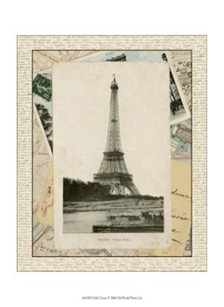 Eiffel Tower by Vision Studio art print