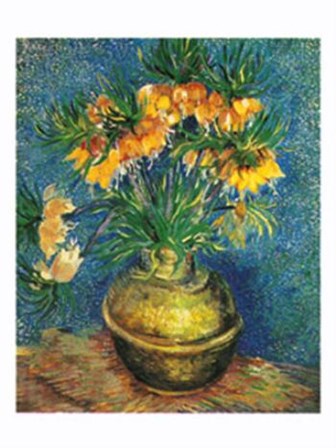 Crown Imperial Fritillaries in a Copper Vase, c.1886 by Vincent Van Gogh art print