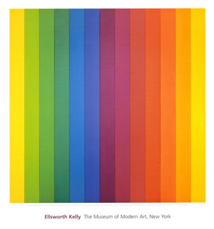 Spectrum IV by Ellsworth Kelly art print