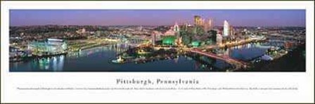 Pittsburgh Pa by James Blakeway art print