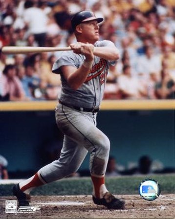 Boog Powell - Batting art print