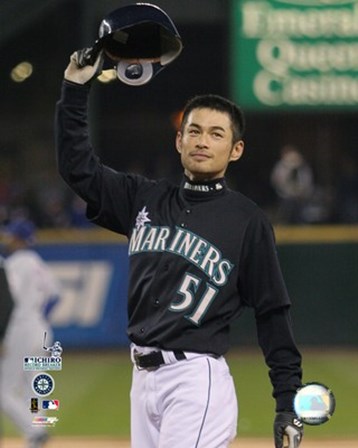 Ichiro Suzuki - 258 Hit Tipping Cap art print