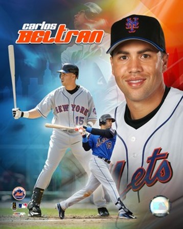 Carlos Beltran - 2005 Composite art print