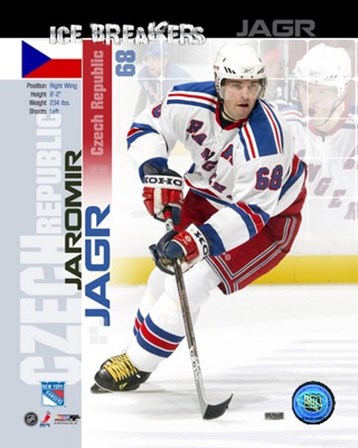 Jaromir Jagr - Ice Breakers Composite art print