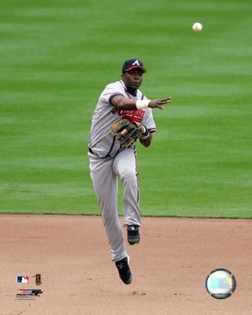 Edgar Renteria -  2006 Fielding Action art print