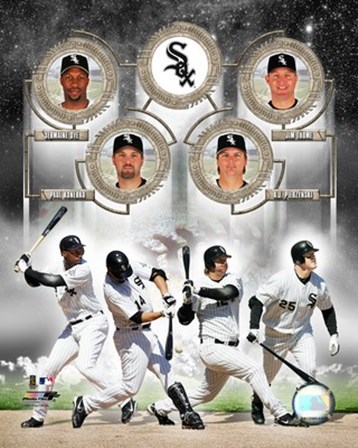 White Sox - 2006 Big 4 Hitters art print