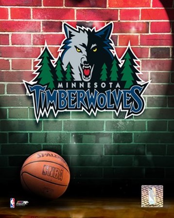 Timberwolves - 2006 Logo art print